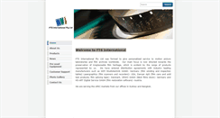 Desktop Screenshot of fts-international.com.au