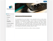 Tablet Screenshot of fts-international.com.au